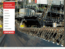 Tablet Screenshot of bantsanendustriyel.com